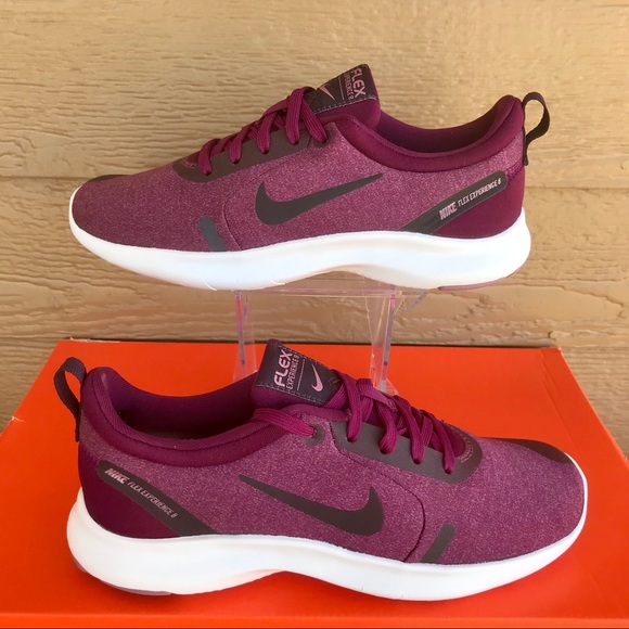 Nike Flex Experience 8 Running Shoes Burgundy Ash - Picture 9 of 11